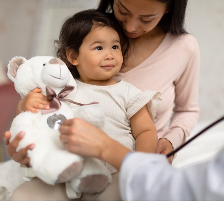 Baby At Medical Checkup